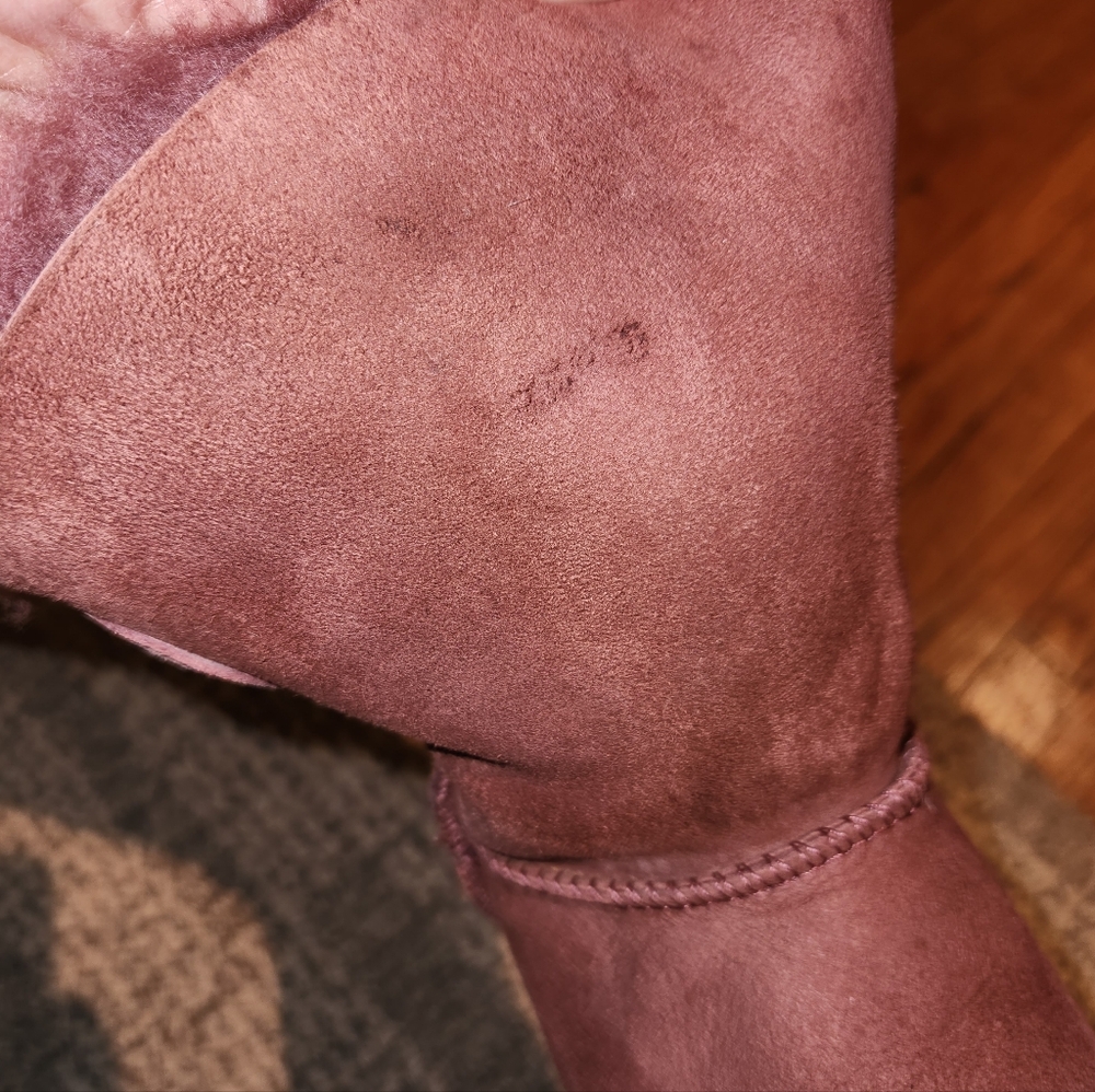 UGG Women's Winter Boots in Plum Suede - Picture 9 of 11